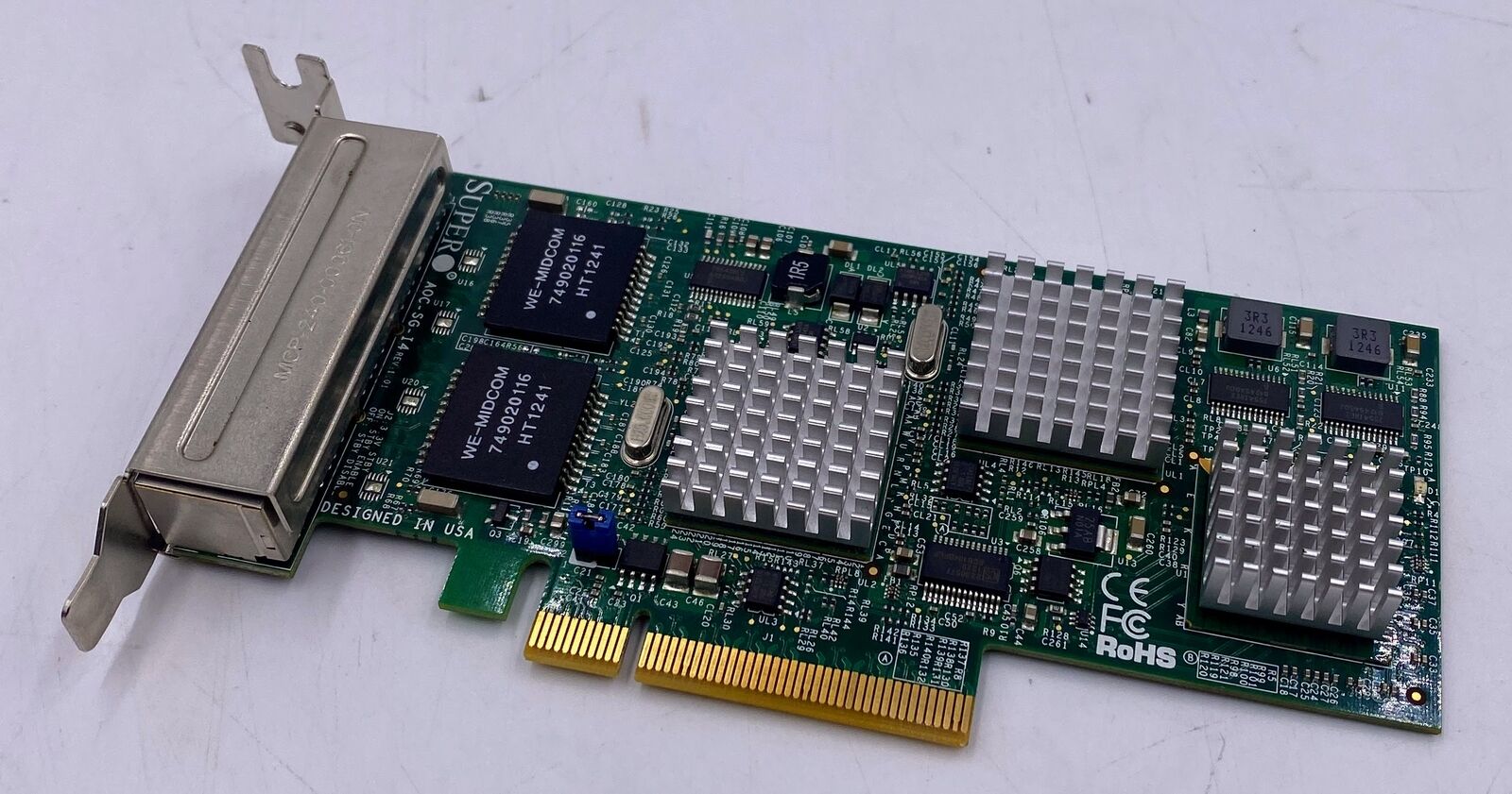 Supermicro AOC-SG-I4, Quad-Port Gigabit Ethernet Card
