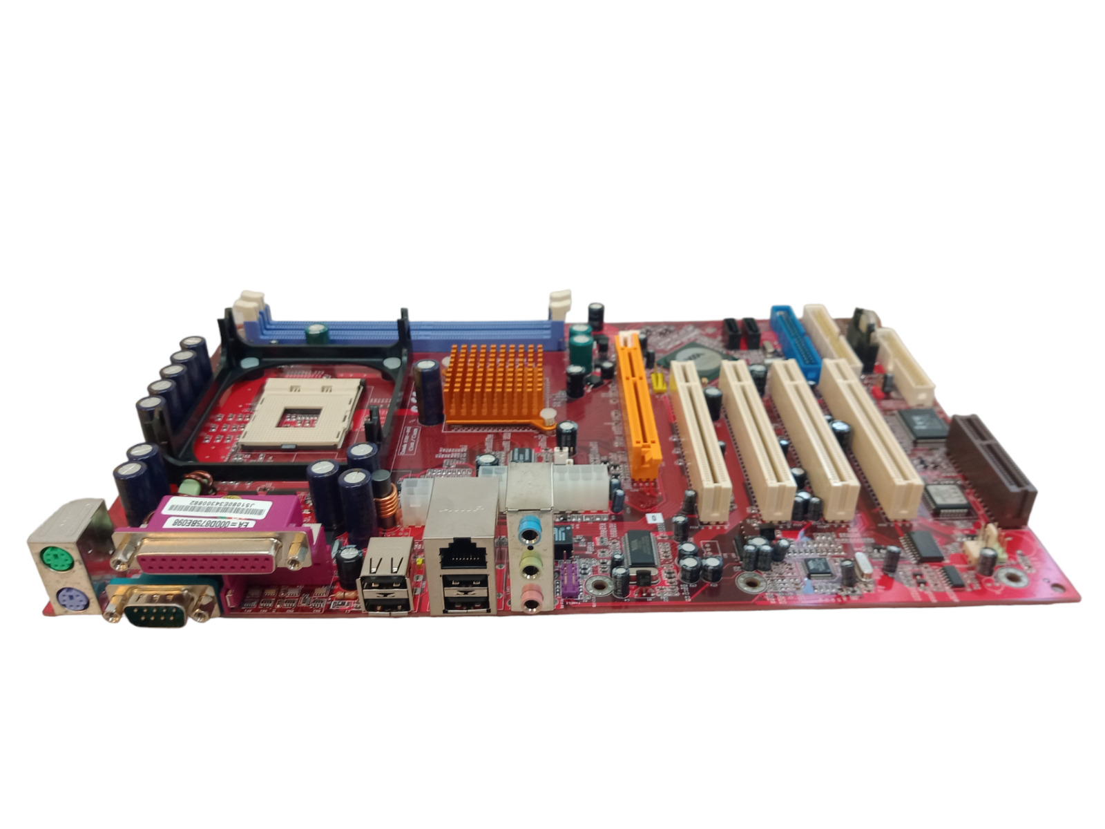 Vintage PC Chips M952 Rev:1.3B mPGA478B DDR ATX Form Motherboard | It Works