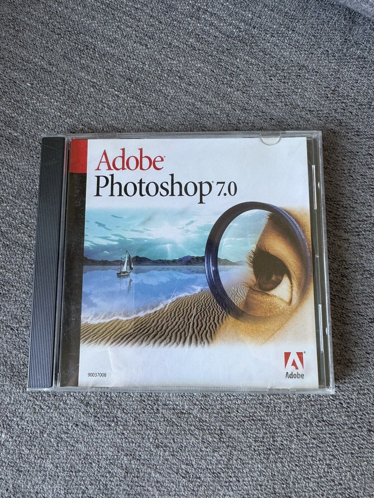 Adobe Photoshop 7.0 Upgrade for Windows  CD and Serial Number