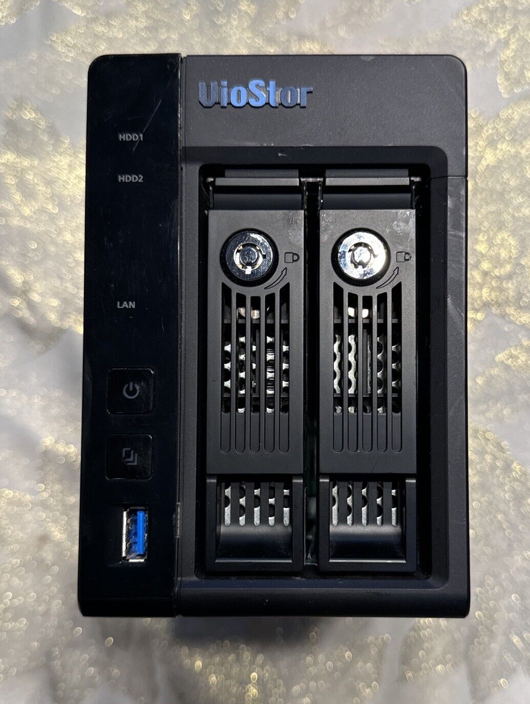 QNAP VioStor VS-2212 Pro+ Network Video Recorder (2) 4TB Hard Drives *Read*