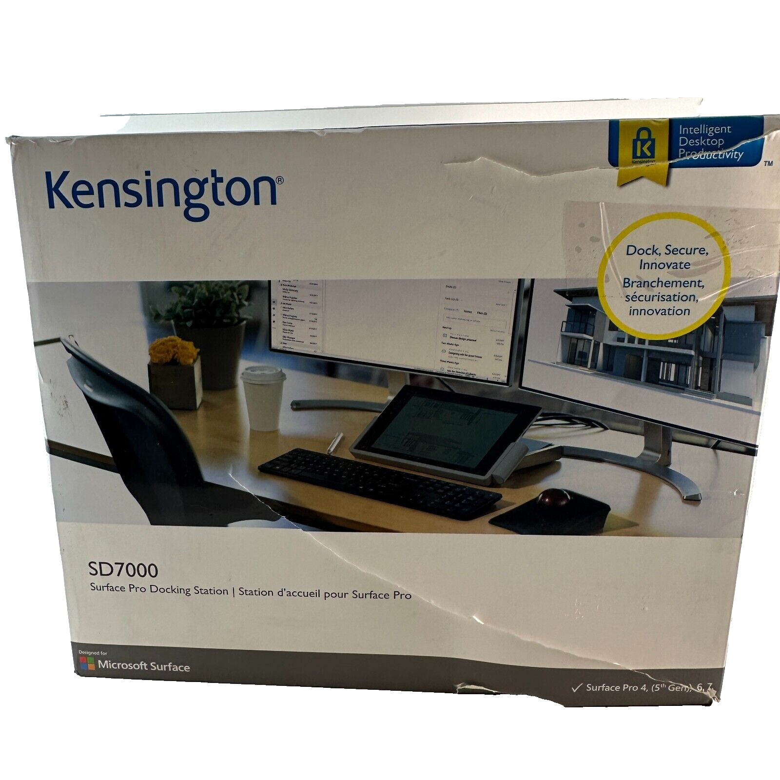 Kensington SD7000 Microsoft Surface Pro Docking Station NEW (open box)