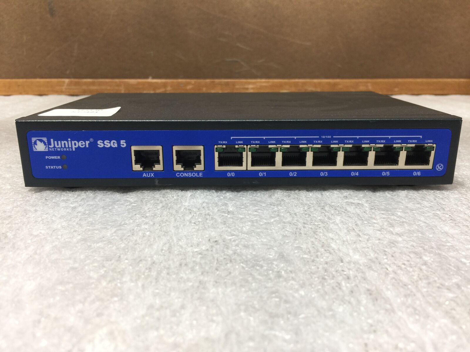 Juniper Networks SSG 5 SSG-5-SH-BT 7-Port Gateway VPN Firewall, Tested/Working