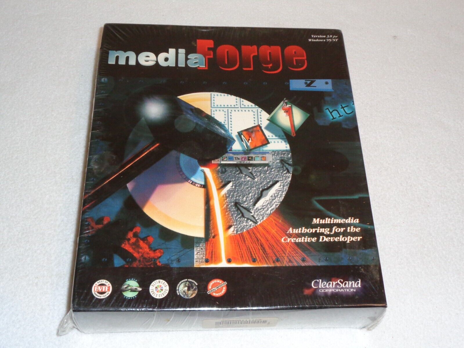 Media Forge Multimedia Authoring Creative Developer 1998 Rare Brand New & Sealed