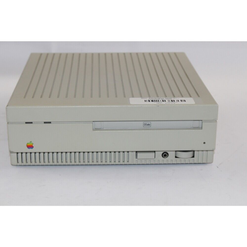 Rare Vintage - Apple AppleCD SC Plus SCSI CD-Rom drive M3021 - Untested