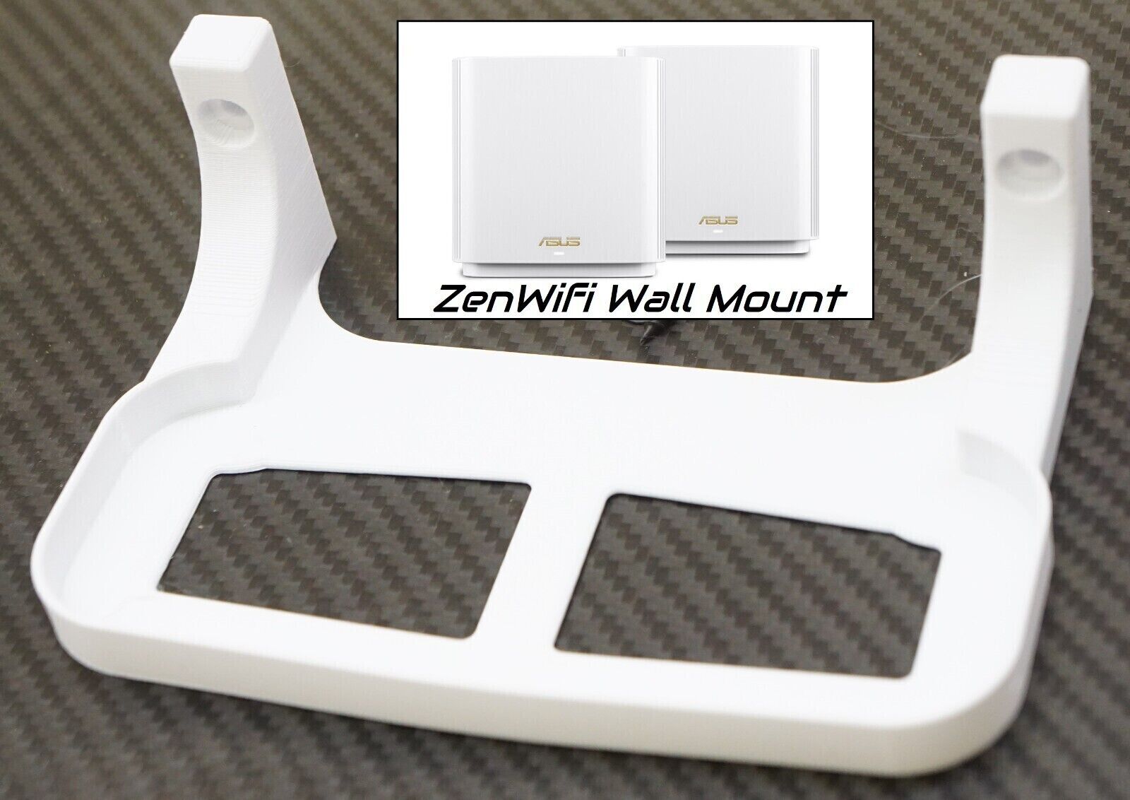 Wall Mount for Asus ZenWifi XT8 Dual-Band WiFi Router  (XT8, XT9, AX, AC, CT8)