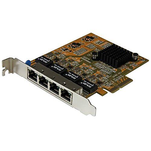 Startech.com 4-port Pci Express Gigabit Network Adapter Card - Quad-port Pcie