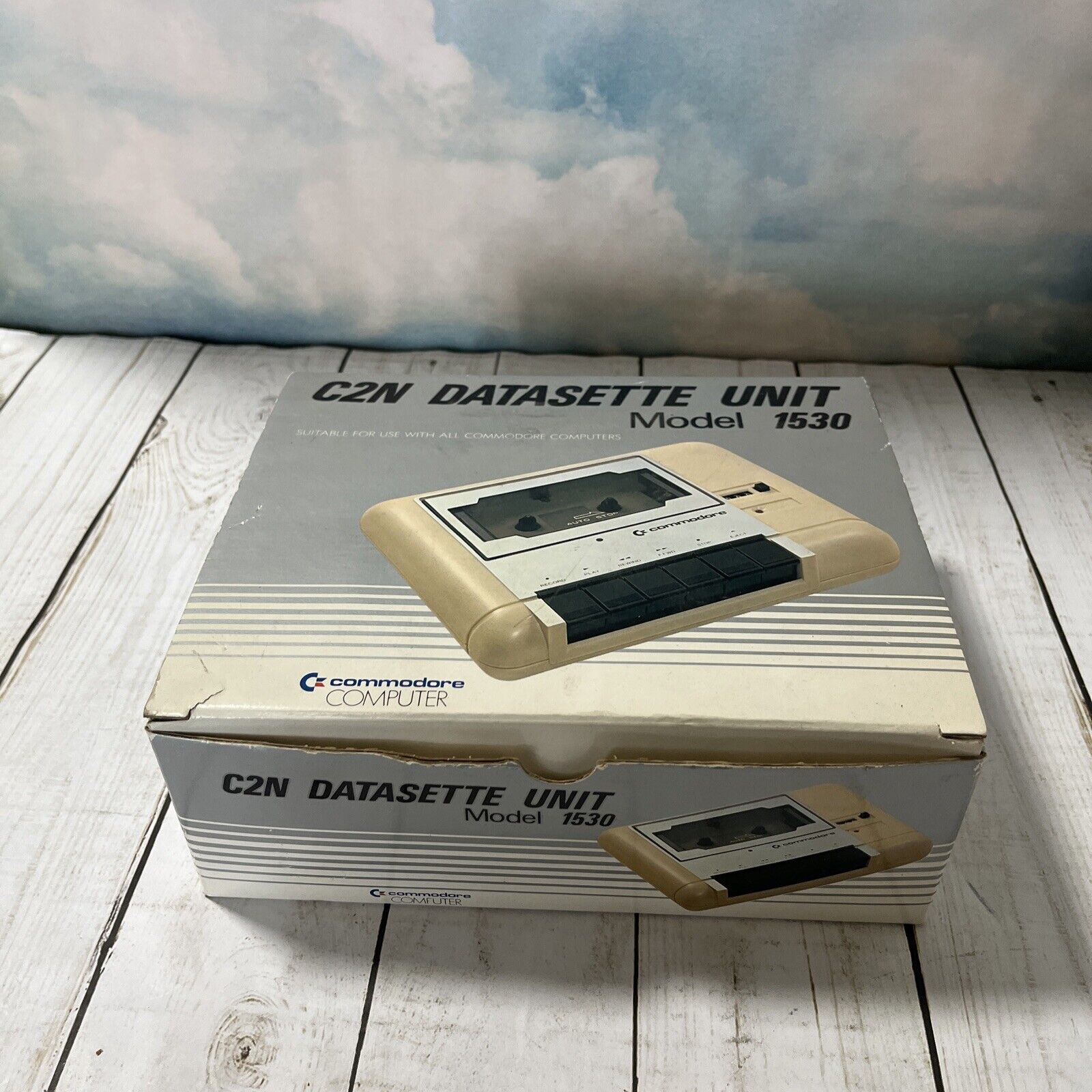 NOS Commodore Computer C2N Datasette Unit Model 1530 Cassette