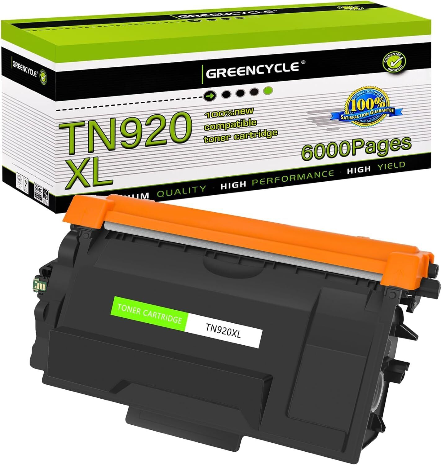 1PK TN920 Toner Cartridge Compatible for Brother TN920XL MFC-L5710DW HL-L5215DW