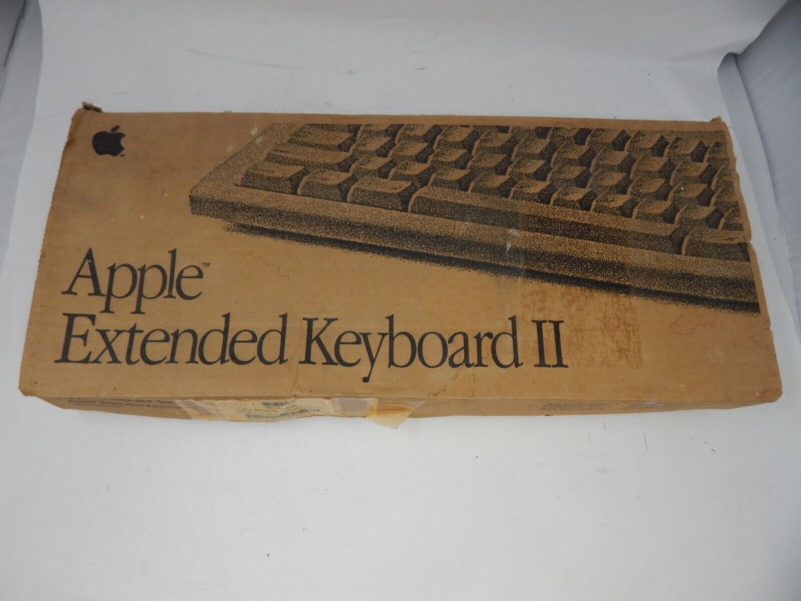 Vintage Apple Macintosh Extended Keyboard II M3501 M0312 w/Box & Cable