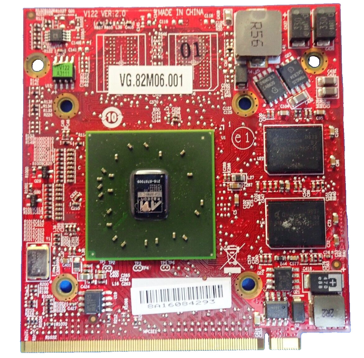 Acer Aspire 5920g AMD Radeon HD 3470 Graphics Card VG.82M06.001