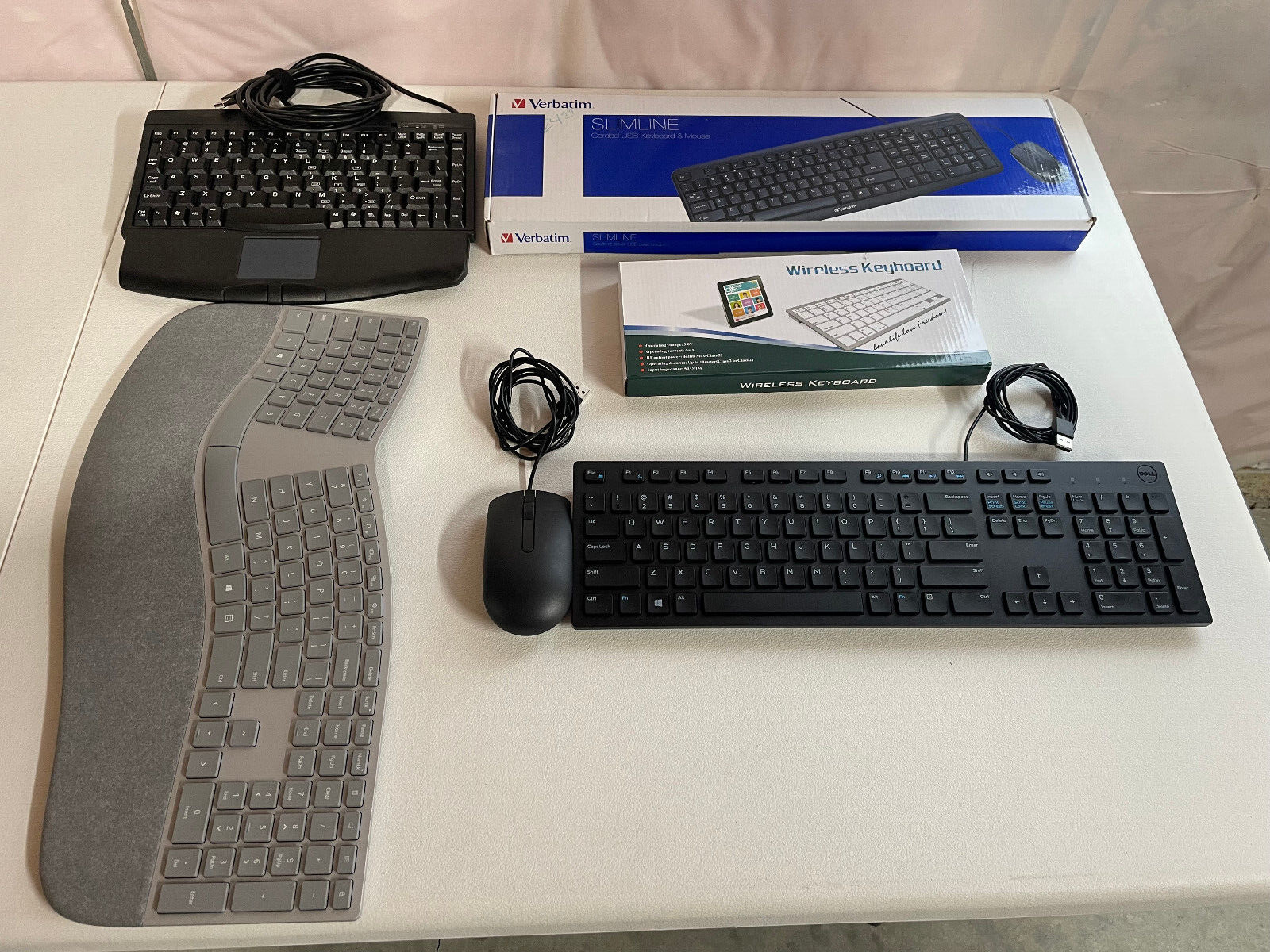 Keyboards (5 misc. Units) For Mac & PC