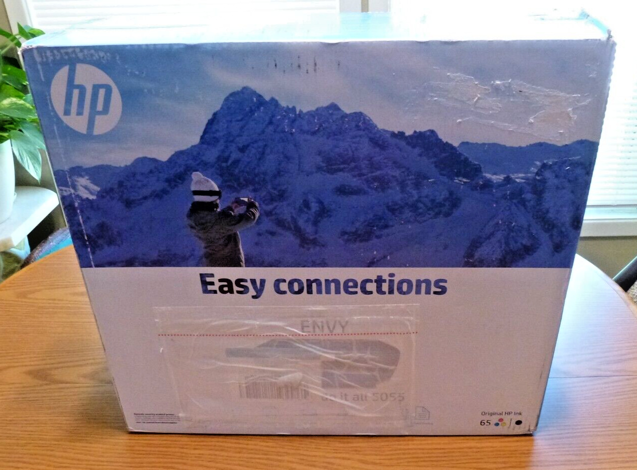 HP Envy 5055 All In One Inkjet Instant Ink Printer Brand NEW Factory sealed￼