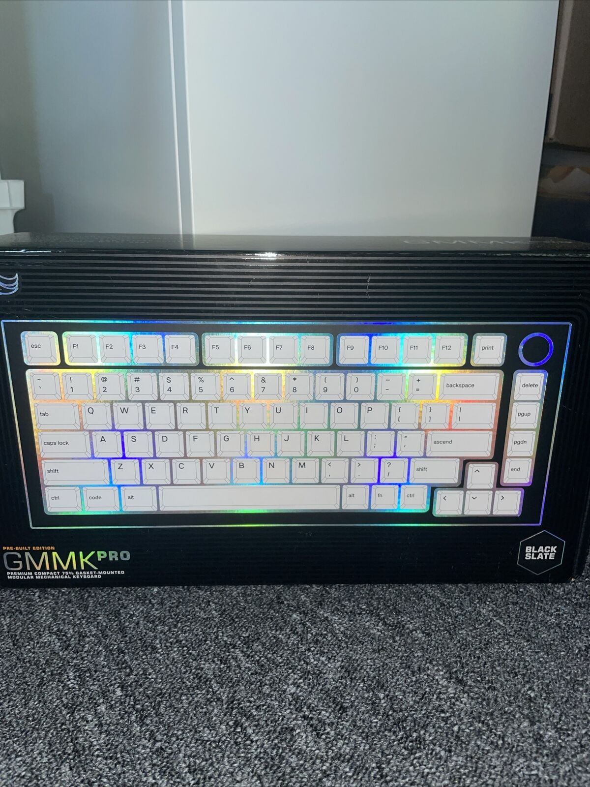 Glorious GMMK PRO 75 TKL 75% Pre-Built Gaming Keyboard - Black BRAND NEW