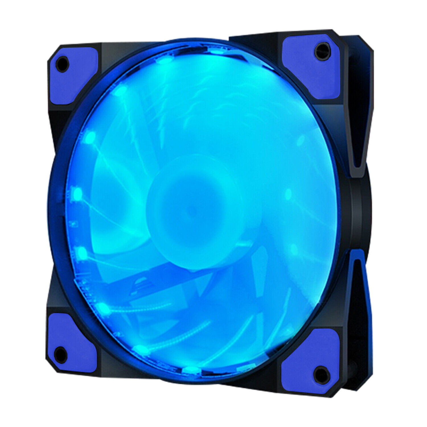 1/3 Pack RGB LED Computer PC Case Cooling Fan Quiet Hydraulic Bearing Fans 120mm