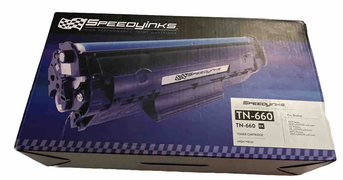 Speedy Inks Brother TN660 Compatible High Yield Toner Black New & Sealed