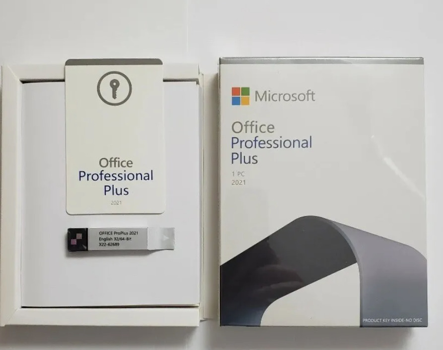 Microsoft Office 2021 Professional Plus 1 PC  - USB - New Sealed Retail Package