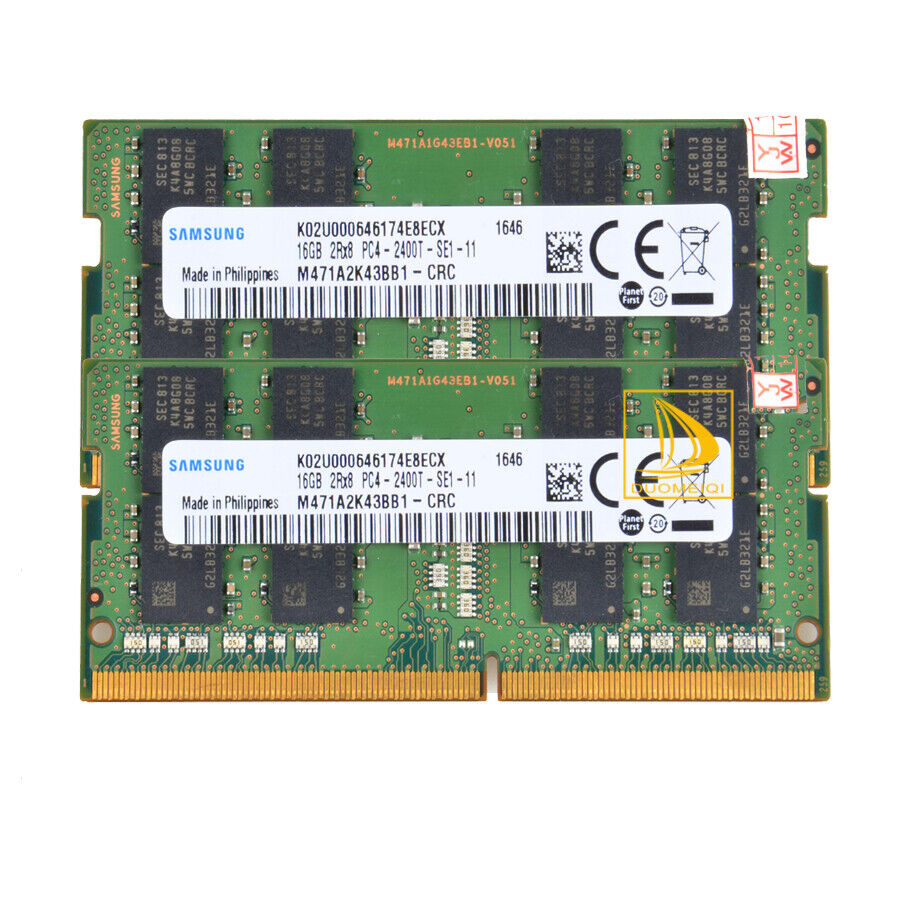 Samsung 2X 16GB DDR4 2400MHz PC4-19200 SODIMM 260 pin 1.2V Laptop Memory RAM #5#