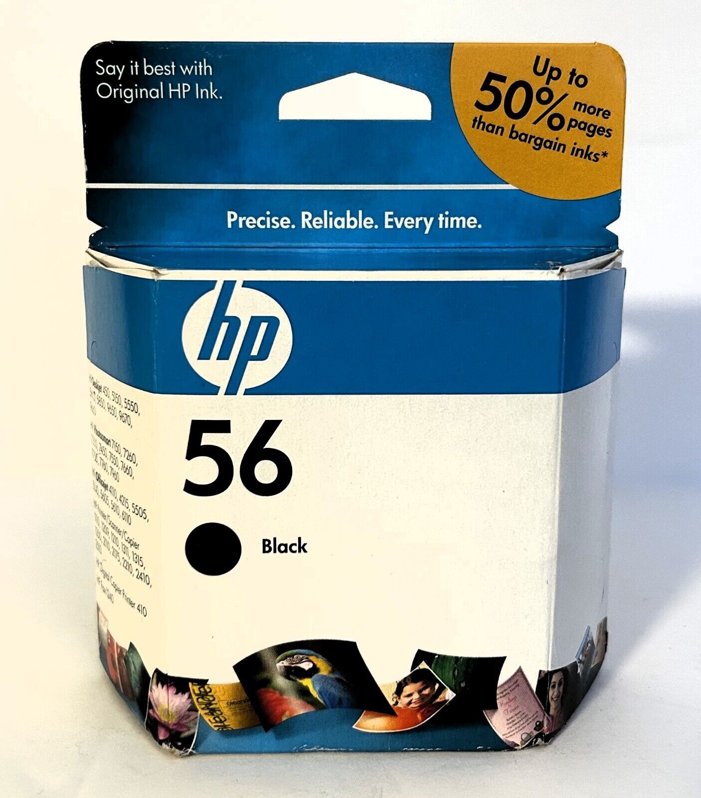 HP 56 Black Ink Cartridge | Sealed | HP Deskjet. Photosmart, Officejet