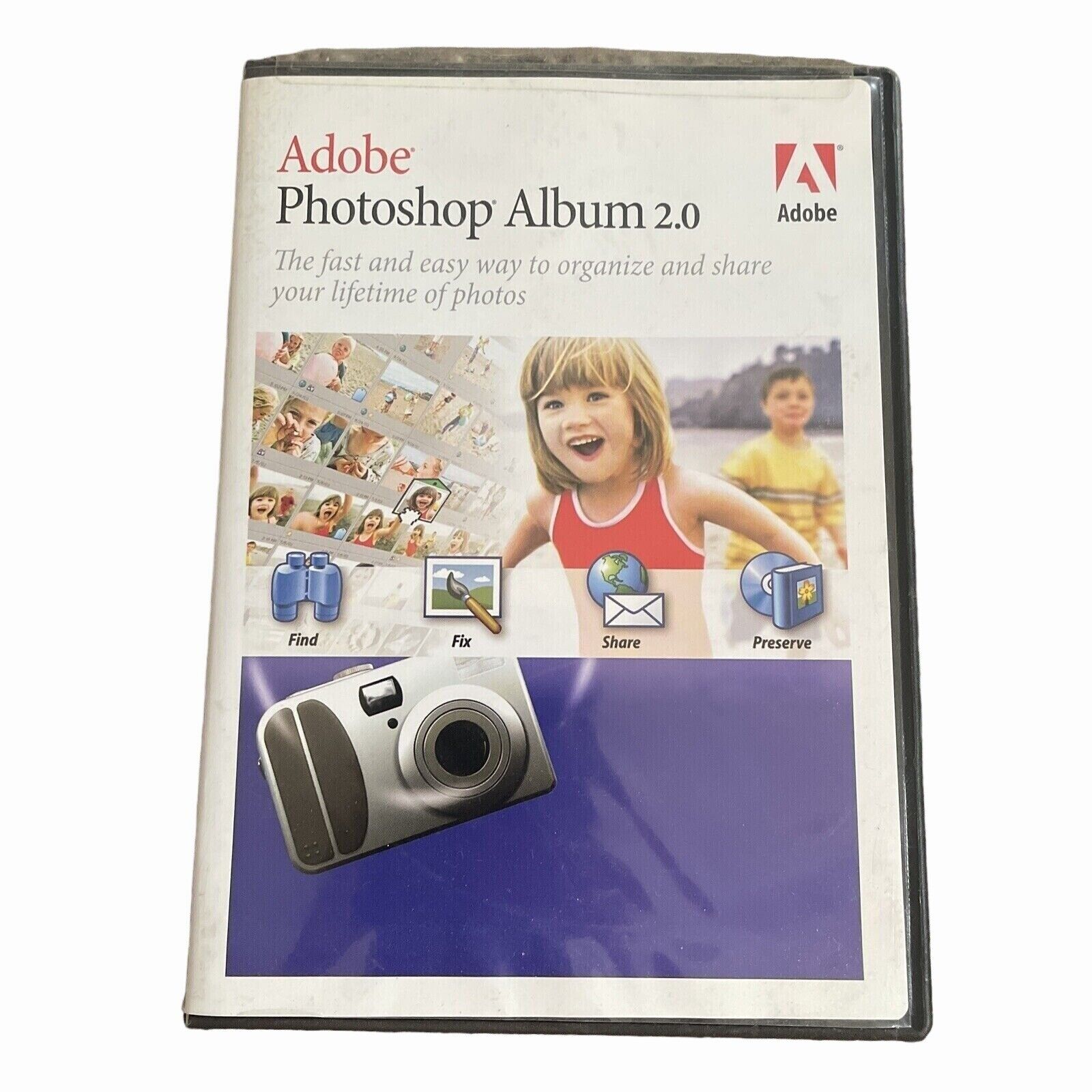 Adobe Photoshop Album 2.0 Open Box | Organize, Edit and Share Your Photos