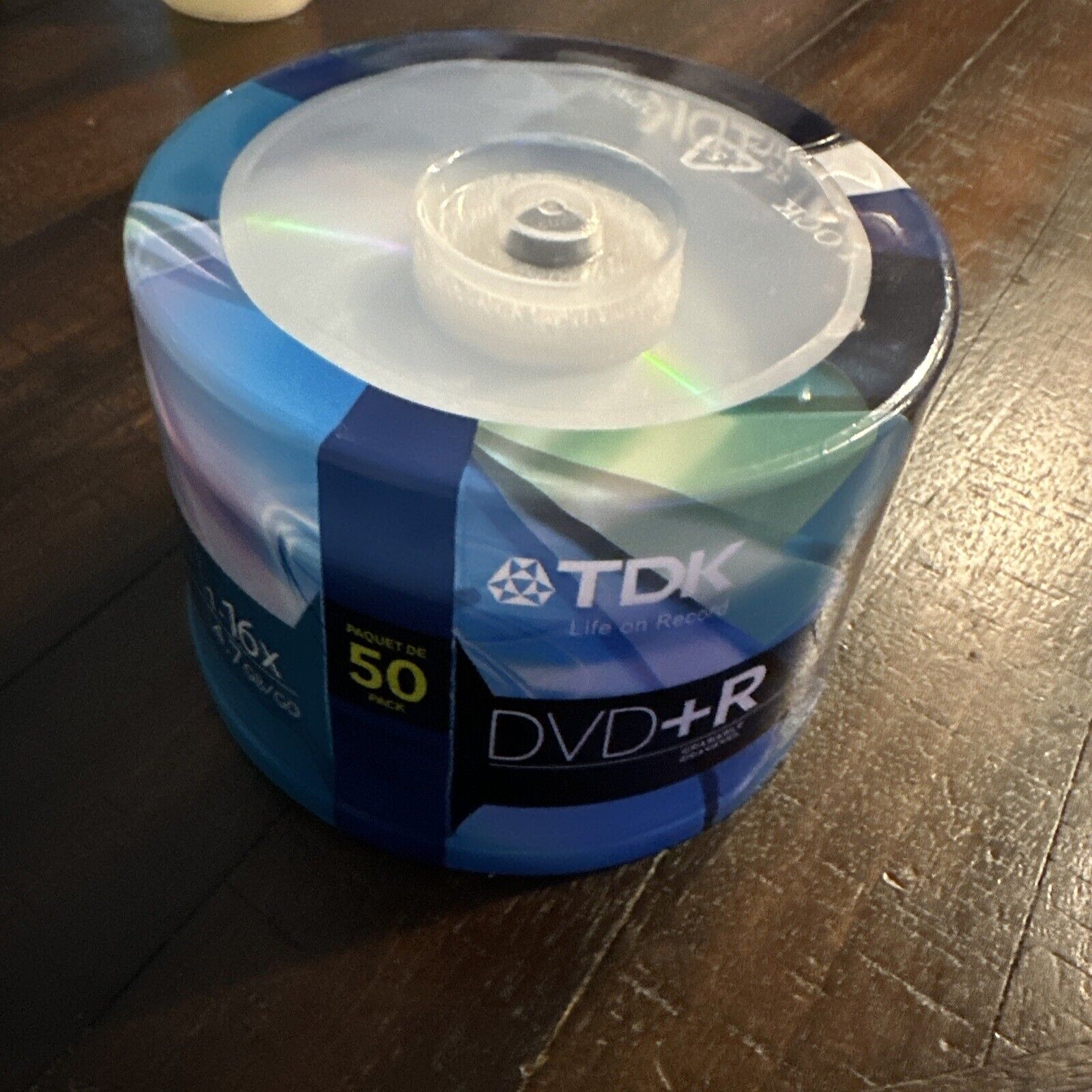 TDK DVD+R 16X 4.7GB 50-pk Spindle - NEW - Retail