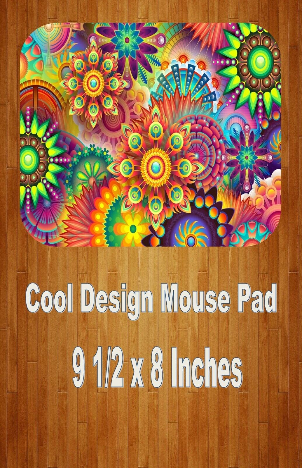 Cool Color Design Art 9.5 x 8 Inch Computer/Gaming MOUSE PAD #4