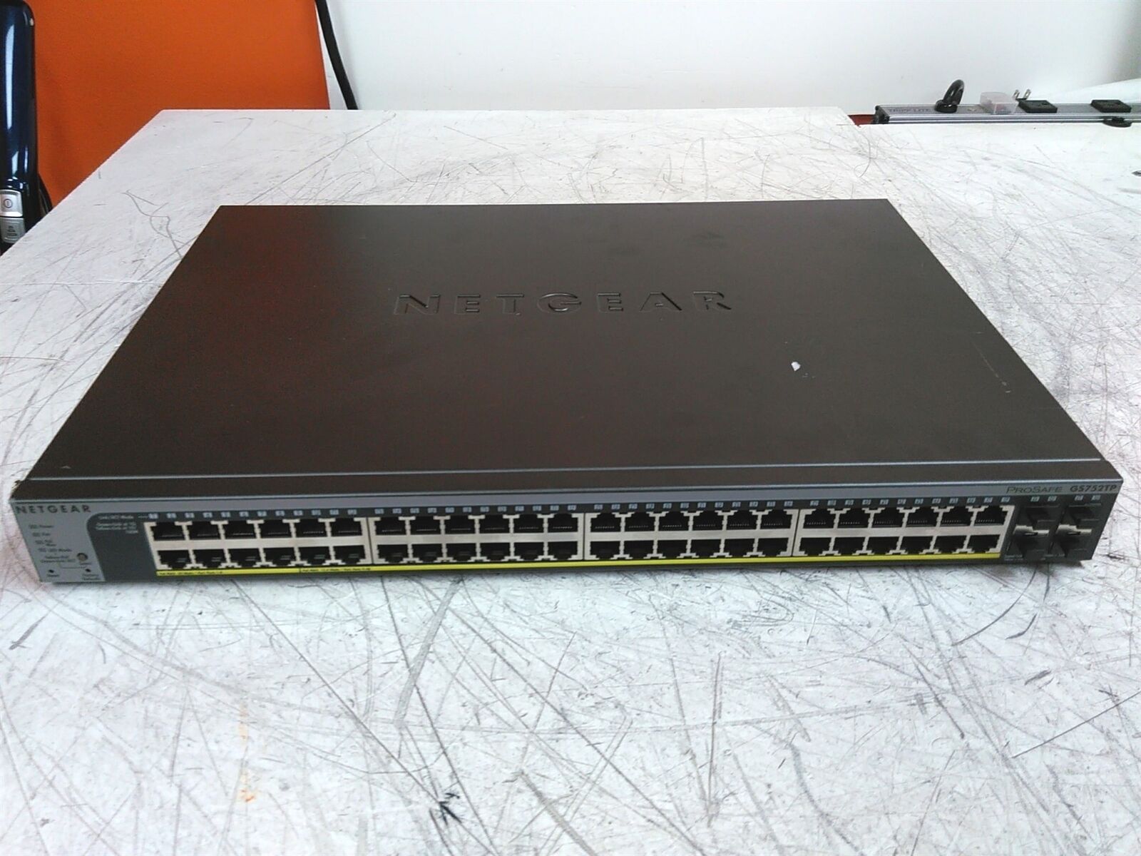 Netgear ProSafe GS752TP 48-Port PoE+ Gigabit Network Switch