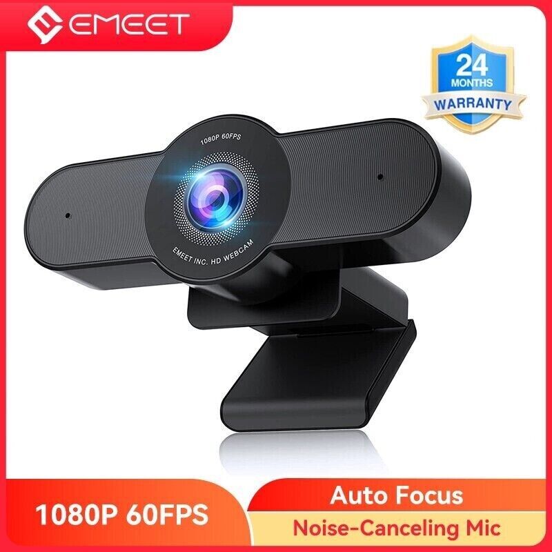 1080P HD 60FPS  Autofocus Webcam USB W/Microphone EMEET C970 Streaming Camera