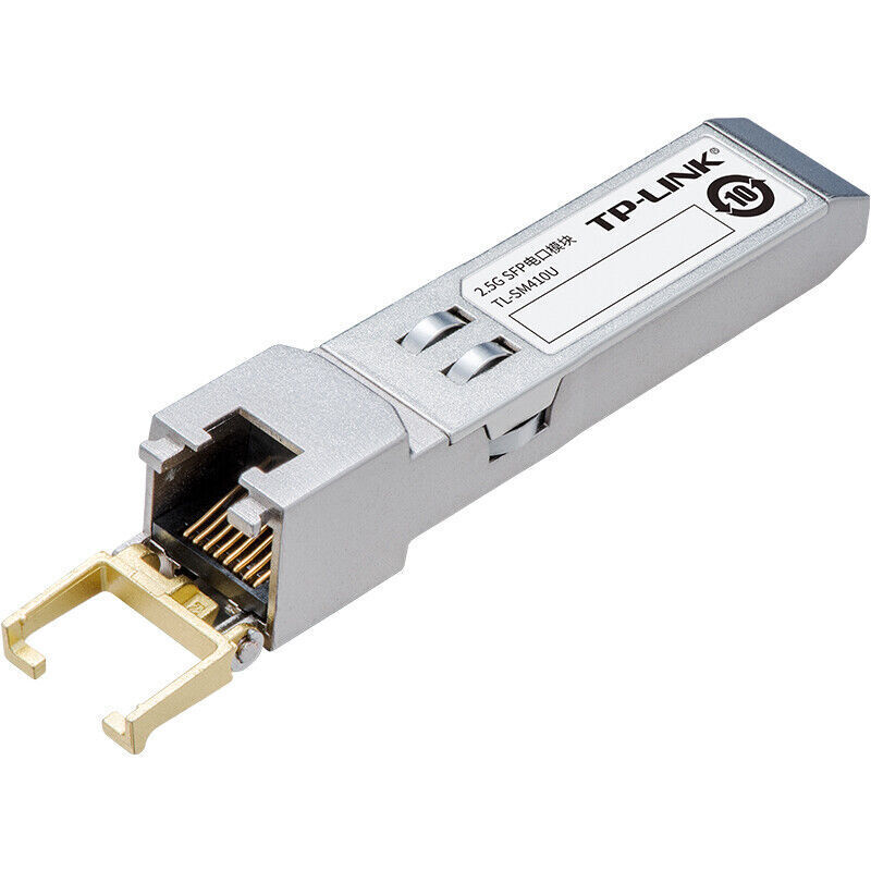 1Pcs TP-LINK TL-SM410U Gigabit 2.5G interface module SFP port to RJ45 network