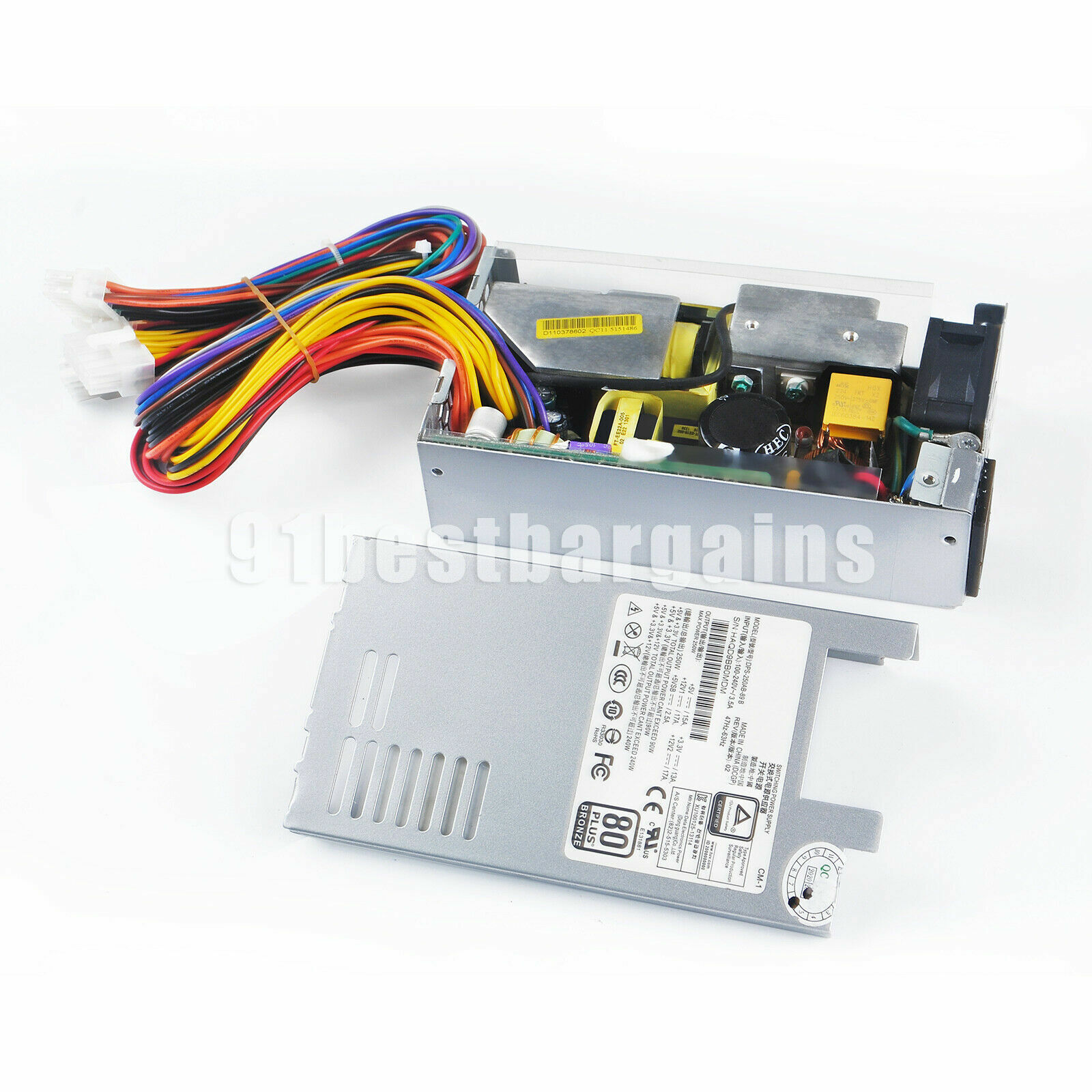 New FOR Delta DPS-250AB-44B 89B 1Uflex Server NAS Host Power Supply Replacement