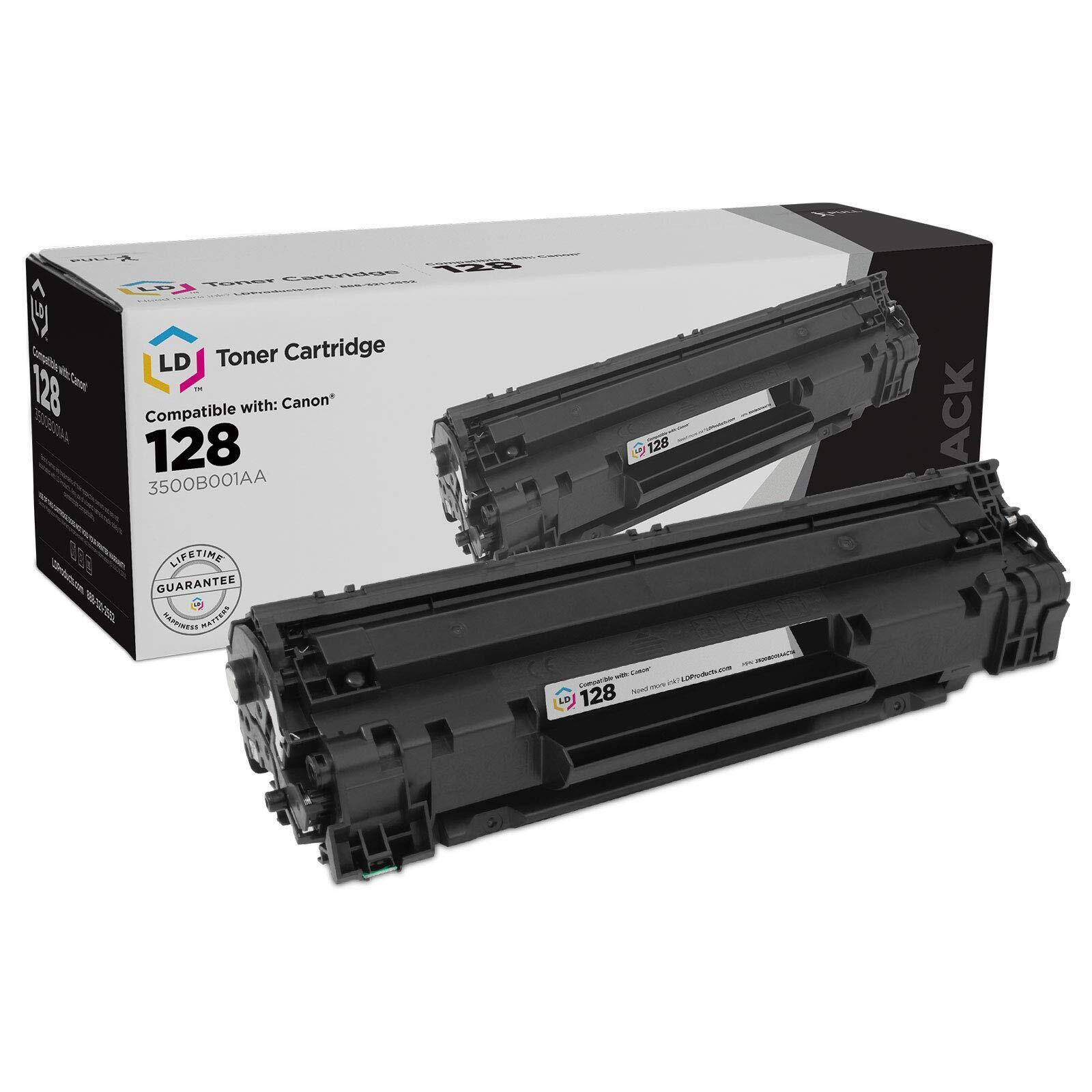 LD 3500B001AA 128 Black Laser Toner Cartridge for Canon Printer