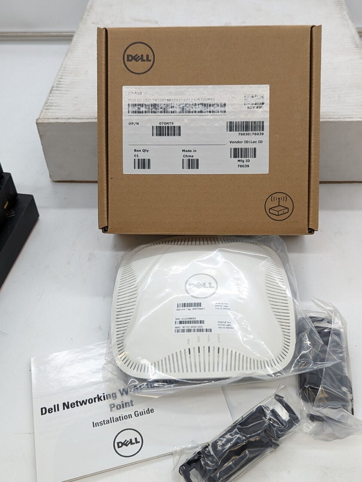 New Dell Networking W-AP103 Access Point 2.4GHz and a 5GHz