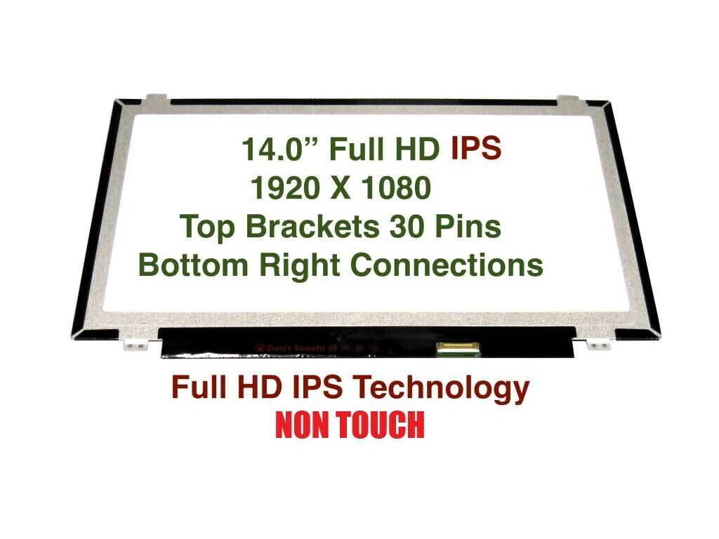 Samsung LTN140HL02-B01 LCD Screen REPLACEMENT laptop New LED Full HD Matte