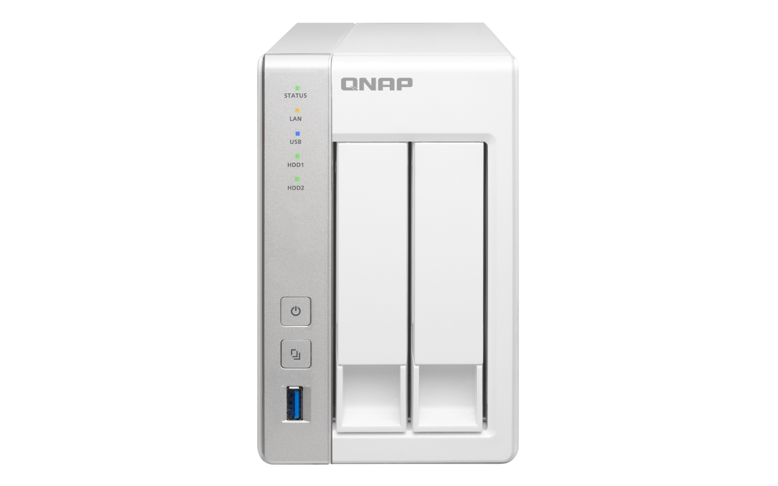 QNAP TS-231 - 2 Bay NAS - RAID Compatible - NO Drives