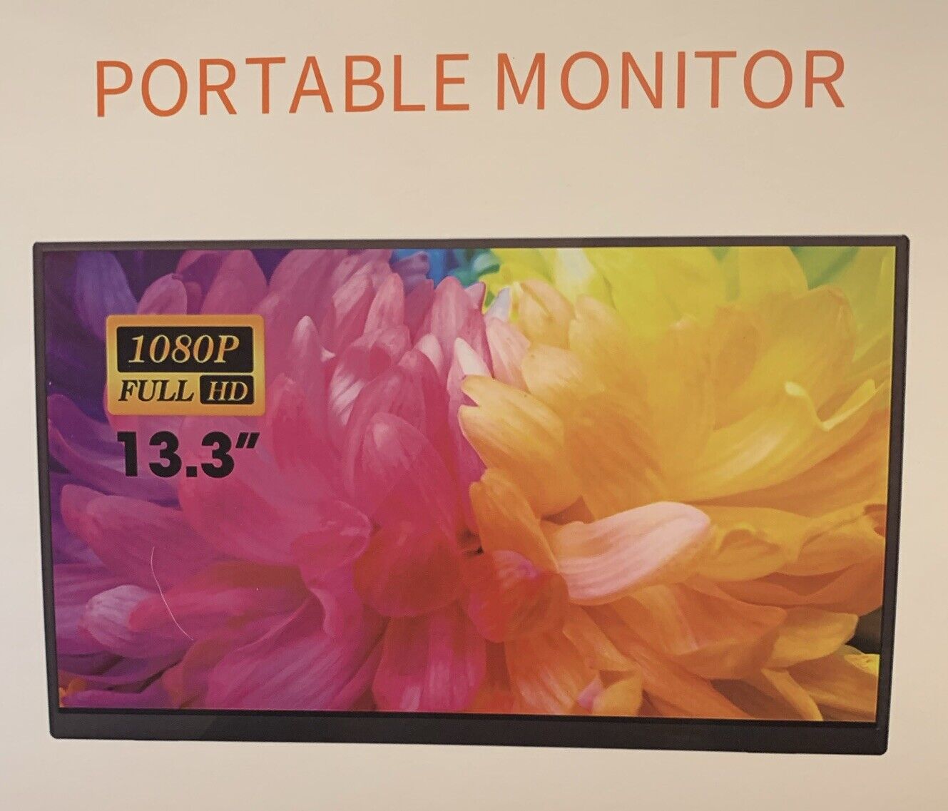 Arzopa 13.3” Full HD Portable Monitor 1080p