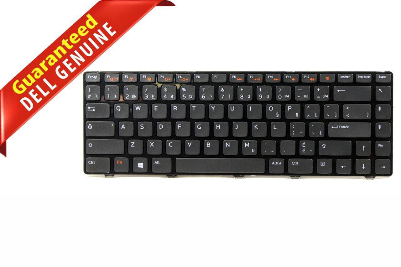 Genuine Dell C12S Laptop French Canadian Windows 8 Keyboard CN-0RXP8P RXP8P