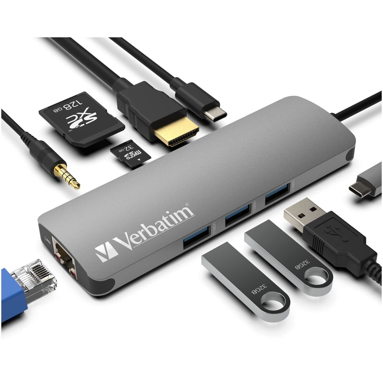 Verbatim 9-in-1 USB C Hub Adapter