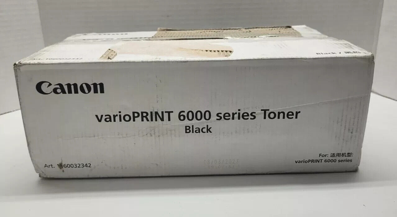 Genuine OCE/Canon 1060032342 Toner 2-Pack - Sealed but Bad condition box