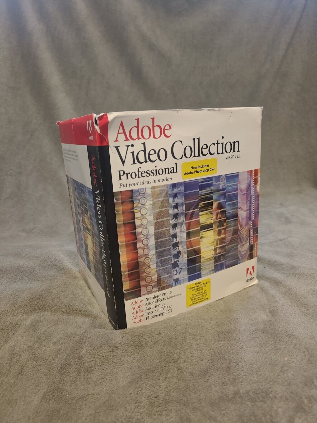 Adobe Video Collection Standard Version 2.5 with Books and CD\'s & serial numbers