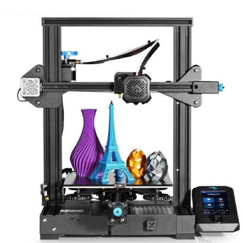 Creality Ender 3 V2 3D Printer with Silent Motherboard Resume Printing Function