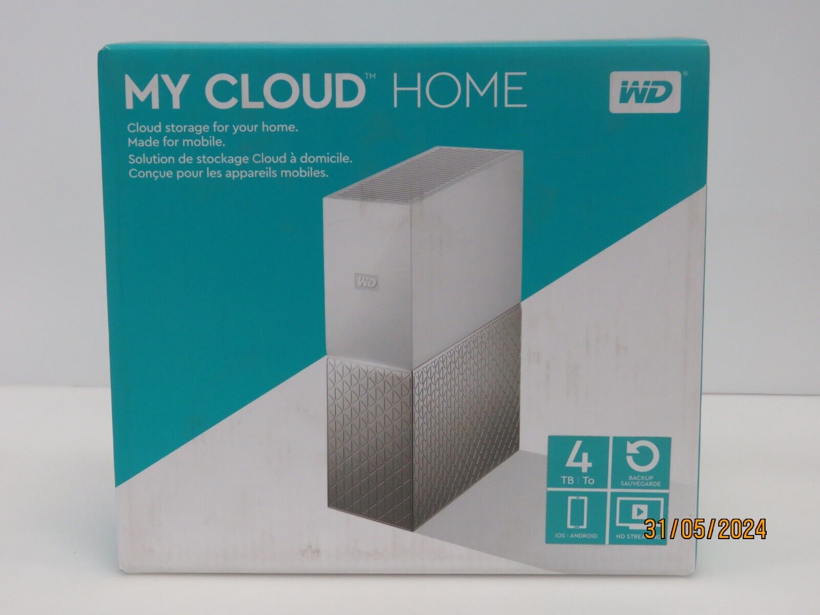 WD My Cloud Home 4TB External 3.5'' Duo Personal Cloud Storage Hard Drive