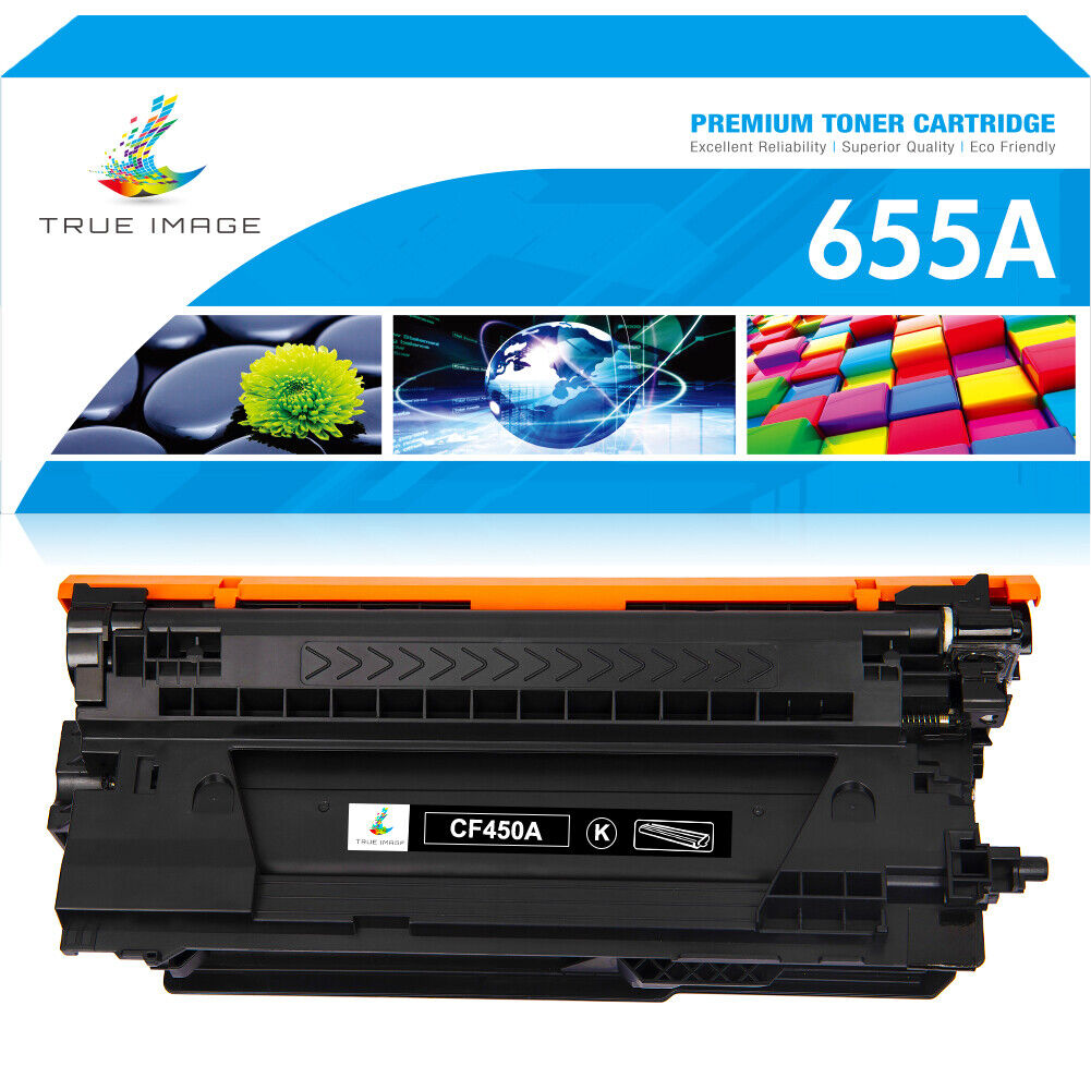 1PK 655A CF450A Black Toner Compatible With HP LaserJet M652 M653 MFP M681 M682z