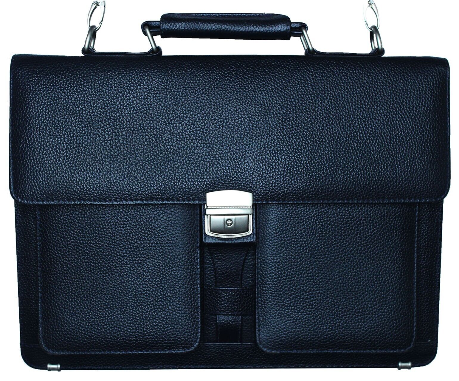 Men\'s Genuine Leather Vintage Laptop Handmade Briefcase Bag