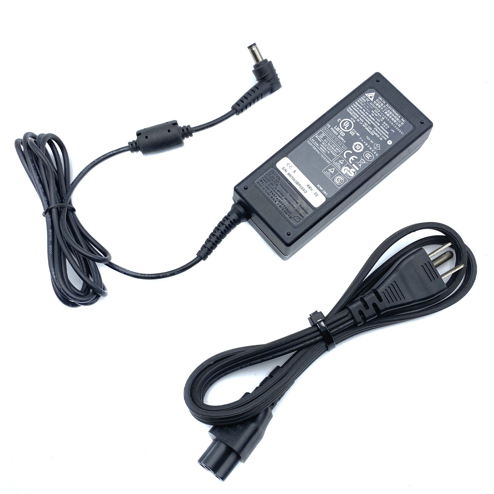 GENUINE 65W Delta AC Power Adapter for HP Envy 23 E1K96AA LCD LED Monitor w/PC