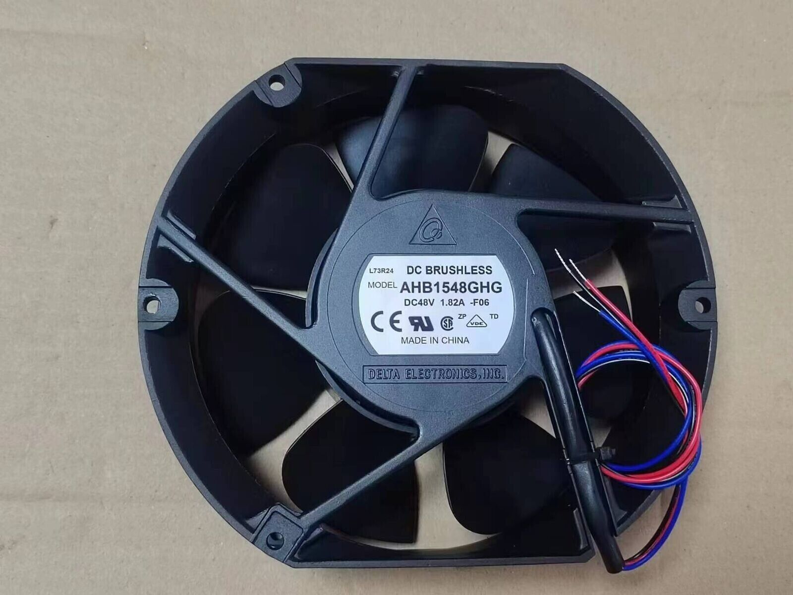 1PC NEW Delta Cooling Fan AHB1548GHG-F06 48V 1.82A 3-wire 172*150*51mm