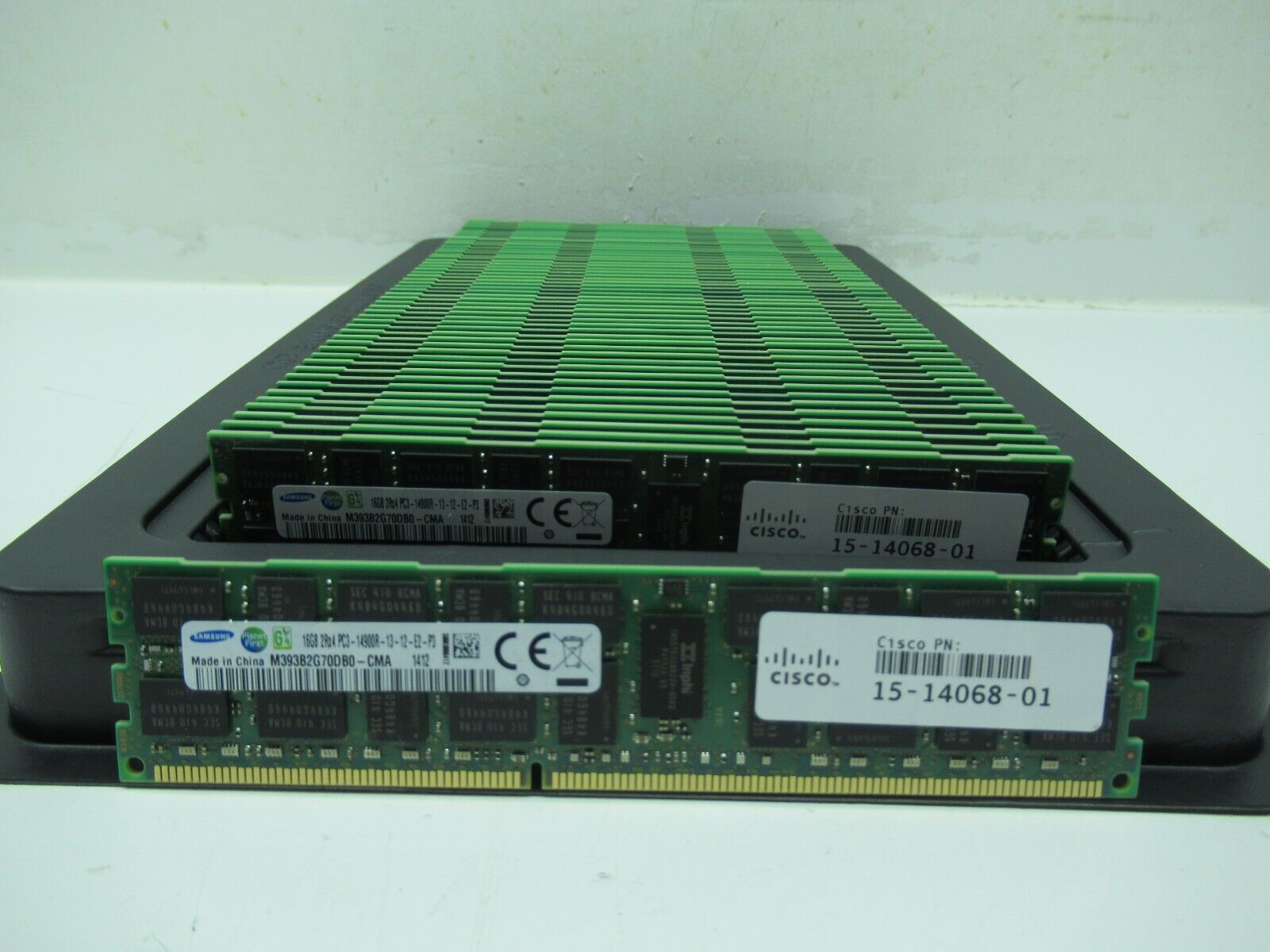 Lot of 50x16GB= 800GB Samsung M393B2G70DB0-CMA PC3-14900R DIMM Server Memory