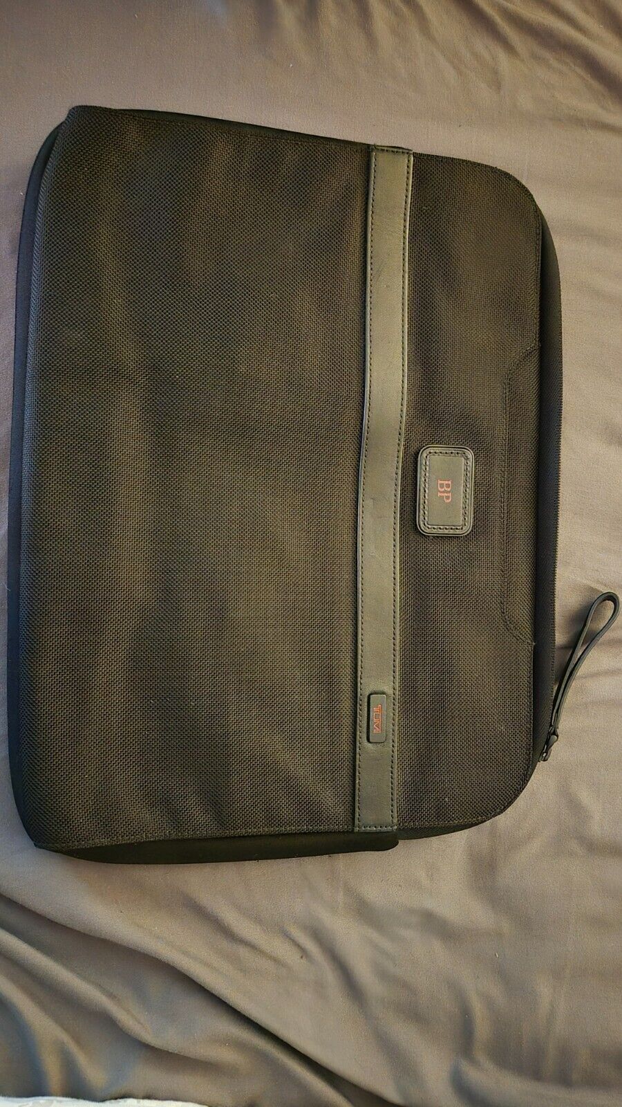 TUMI Black Nylon Ballistic Basic Laptop Bag Briefcase NWT
