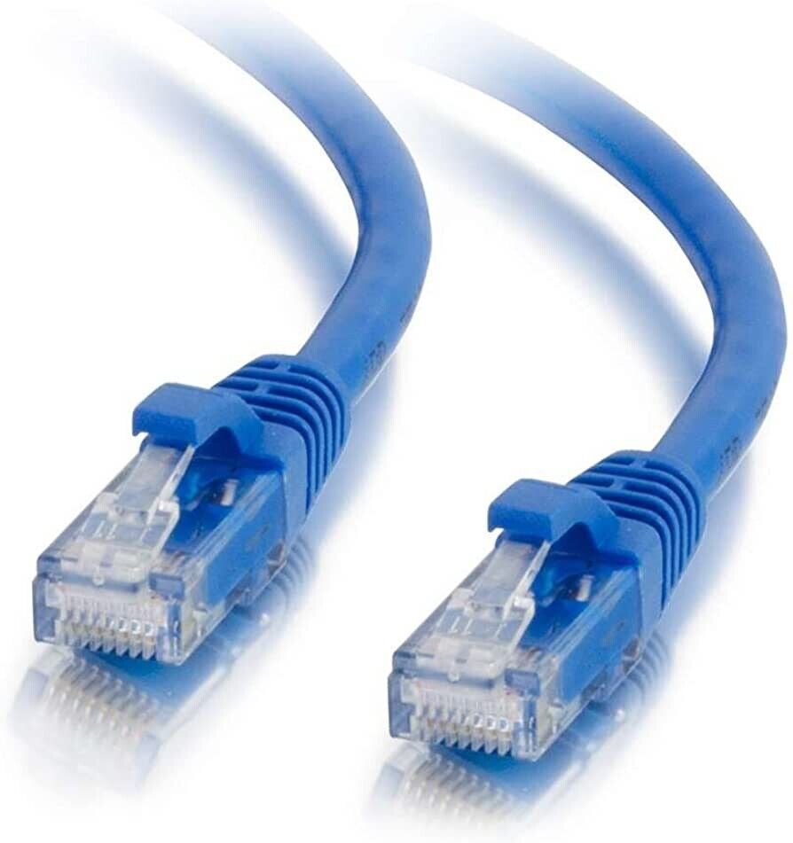 C2G 7ft Cat6a Snagless Unshielded (UTP) Network Patch Ethernet Cable-Blue #00695