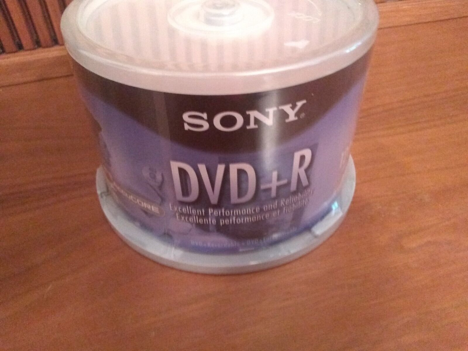 Sony DVD+R 50-Pack Spindle Blank Media 4.7GB -120 min Accucore SEALED