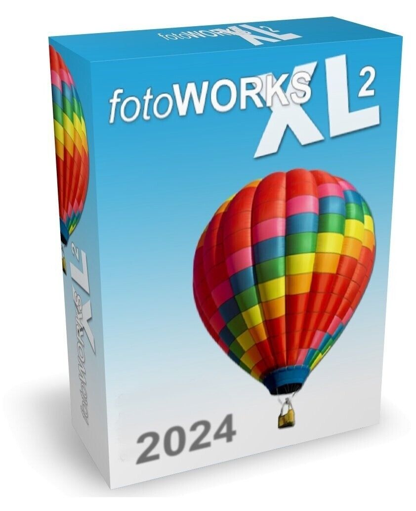 FotoWorks XL 2024 Version - Photo Editing Software for Windows 10, 11, 7 and 8