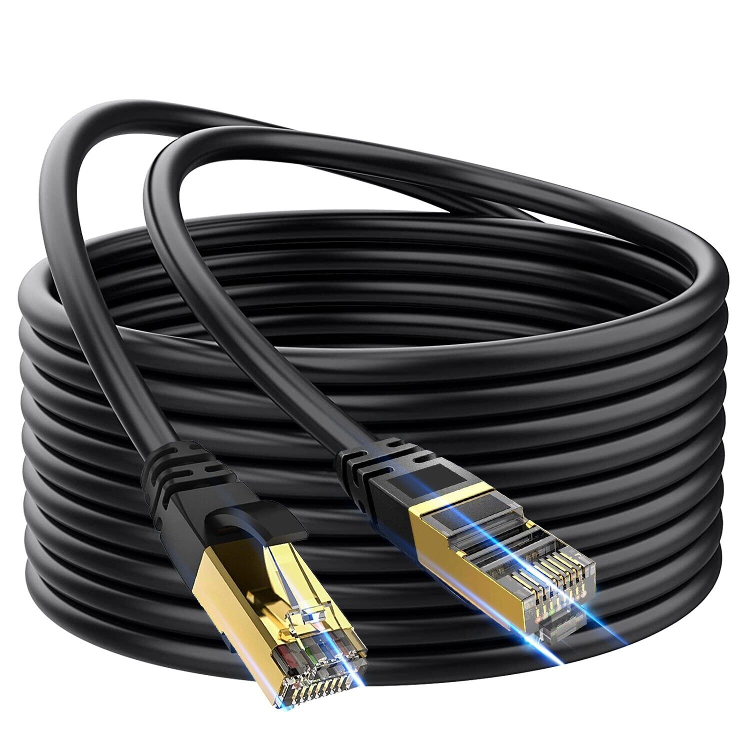 *Super Fast Network Speed* 50 ft - Long - CAT8 Ethernet Internet Lan Cable Cord